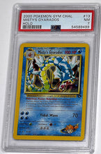 Load image into Gallery viewer, Pokemon TCG Gym Challenge - Misty&#39;s Gyarados PSA 7
