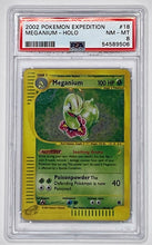 Load image into Gallery viewer, Pokemon TCG Expedition -Meganium PSA 8
