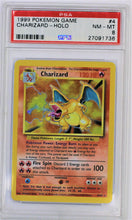 Load image into Gallery viewer, Pokemon TCG Charizard PSA 8 GRADED Base Set
