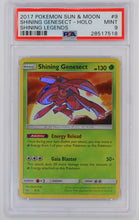 Load image into Gallery viewer, Pokemon TCG Shining Genesect PSA 9 GRADED Shining Legends
