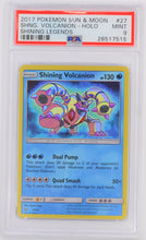 Load image into Gallery viewer, Pokemon TCG Shining Volcanion PSA 9 GRADED Shining Legends
