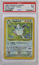 Load image into Gallery viewer, Pokemon TCG Wigglytuff PSA 7 GRADED Jungle NO SYMBOL
