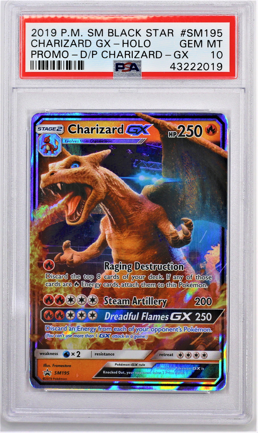 Pokemon TCG Charizard Promo PSA 10 GRADED Detective Pikachu