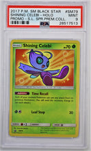 Load image into Gallery viewer, Pokemon TCG Shining Celebi PSA 9 GRADED SPR. PREM. COLL.
