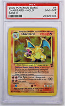 Load image into Gallery viewer, Pokemon TCG Charizard PSA 8 GRADED Base Set 2
