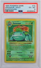 Load image into Gallery viewer, Pokemon TCG Venusaur PSA 6 GRADED Shadowless
