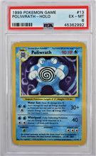 Load image into Gallery viewer, Pokemon TCG Polywrath PSA 6 GRADED Base Set
